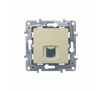 Legrand ETIKA Розетка RJ11 Слонова кістка 672340