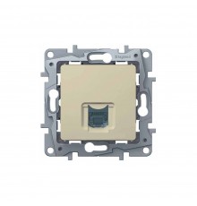 Legrand ETIKA Розетка RJ11 Слонова кістка 672340