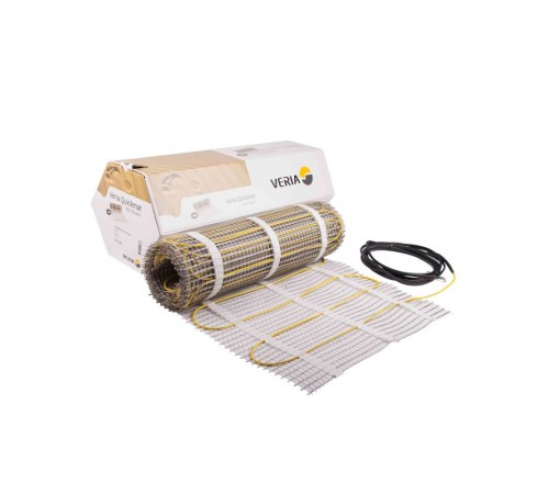 Нагрівальний мат VERIA Quickmat 150 двожильний для теплої підлоги 525Вт 3,5м2 189B0168 Нагрівальний мат VERIA Quickmat 150 двожильний для теплої підлоги 525Вт 3,5м2 189B0168