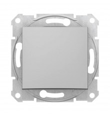 Вимикач Schneider Electric Sedna алюміній одноклавішний внутрішній SDN0100160