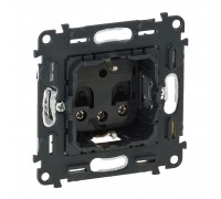 Legrand Valena INMATIC Розетка 2К+З 16А 250В зі шторками гвинтові клеми 6мм 753028