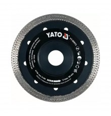 Диск обрізний алмазний YATO Ø= 125x1.6x10x22.2мм YT-59972