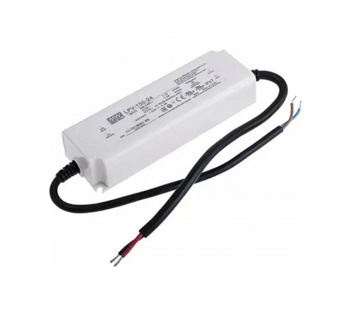 Блок живлення MEAN WELL 24В 151.2Вт IP67 LPV-150-24