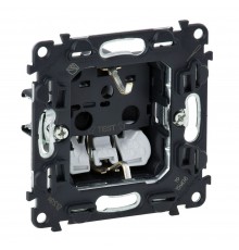 Legrand Valena INMATIC Розетка 2К+З 16А 250В зі шторками автоматичні клеми 753030