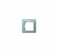 GIRA Устан рамка 1 мест чисто белая Gira Event Opaque салатовый 0211395 GIRA