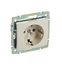 Legrand Valena Classic Розетка 2К+З з безгвинтовими клемами Слонова кістка 774384