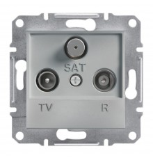 Schneider ASFORA РОЗЕТКА TV-R-SAT ПРОХ 8дБ алюміній EPH3500361