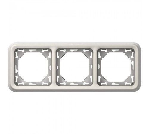 Legrand Рамка 3-П Верт+ Супорт білий 069698 Legrand Рамка 3-П Верт+ Супорт білий 069698