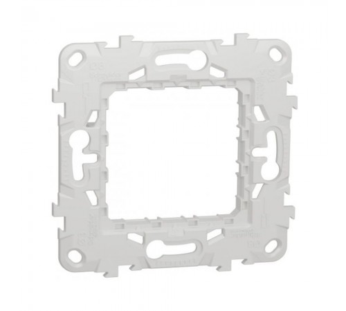 Супорт Schneider Electric Unica New Zamak під 2 модуля NU7002 Супорт Schneider Electric Unica New Zamak під 2 модуля NU7002