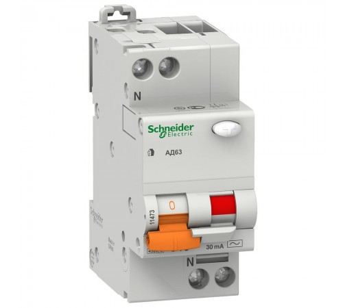 Schneider Диференційний автомат 2p 16A 30mA AC 11473