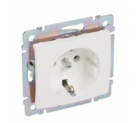 Legrand Valena Classic Розетка 2К+З з безгвинтовими клемами Білий 774383