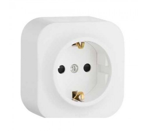 Розетка Legrand Forix біла 2К+З зі шторками 782420 Розетка Legrand Forix біла 2К+З зі шторками 782420