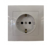 Розетка в зборі Schneider SEDNA біла S3000121S