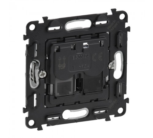Legrand Valena INMATIC Розетка RJ11+RJ45 Кат.6 UTP 753032 Legrand Valena INMATIC Розетка RJ11+RJ45 Кат.6 UTP 753032
