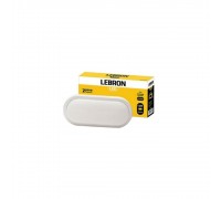LED світильник овальний L-WLO 15W 4100K 1300Lm IP65 15-35-07 Lebron