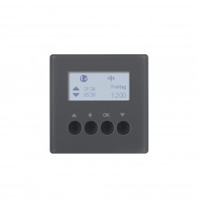 BERKER Q.х механізм Таймер для вставки жалюзі KNX-quicklink антрацит 85745126