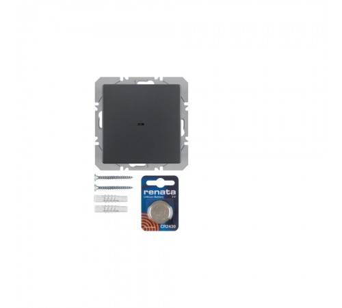 BERKER Q.х механізм Передавач 1-канальний KNX-quicklink антрацит 85655226