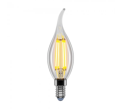 LED лампочка Velmax V-Filament-C37t 4W E14 4100K 400Lm 21-42-34 LED лампочка Velmax V-Filament-C37t 4W E14 4100K 400Lm 21-42-34