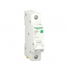 Автоматичний вимикач Schneider Electric Resi 9 6кА С 1p 6A C R9F12106