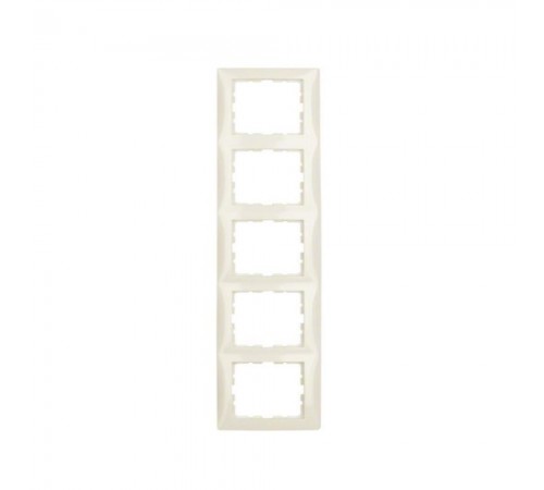 Рамка 5 постів Berker S.1 білий 10158982 Рамка 5 постів Berker S.1 білий 10158982
