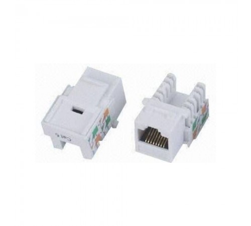 Розє'м комп'ютерний KeyStone неекранований RJ-45 UTP, 6 категорії 11014620 Розє'м комп'ютерний KeyStone неекранований RJ-45 UTP, 6 категорії 11014620