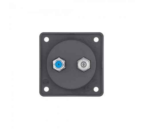 BERKER Integro механізм Розетка Radio/SAT (F-type) антрацит 945602505
