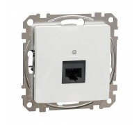 Розетка комп'ютерна Sedna Design Schneider Electric бежевий RJ45 кат. 5е UTP SDD111451