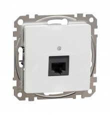 Розетка комп'ютерна Sedna Design Schneider Electric бежевий RJ45 кат. 5е UTP SDD111451
