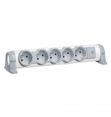 Legrand Подовжувач 5X2К+З без кабеля комфорт 694634