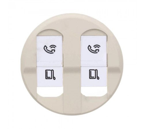 Панель розетки Legrand CELIANE 2хrj45 66236 Панель розетки Legrand CELIANE 2хrj45 66236