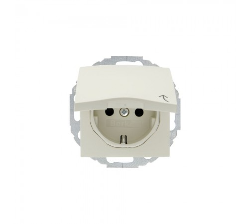 BERKER S.x/B.x механізм Розетка з з/к кришка зах.контактів 16А/250В білий 47448982 BERKER S.x/B.x механізм Розетка з з/к кришка зах.контактів 16А/250В білий 47448982