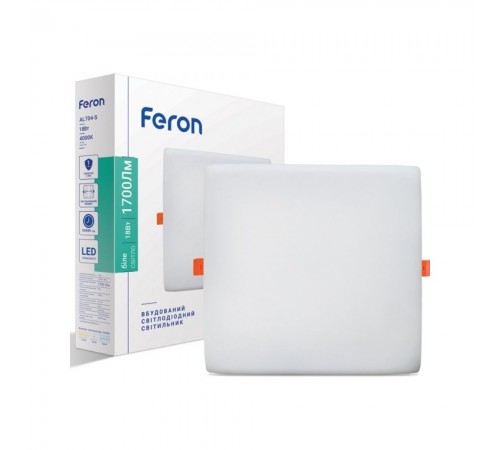 Світильник Feron Світильник Feron AL704-S 18W 1530Lm 4000K 7109 01777