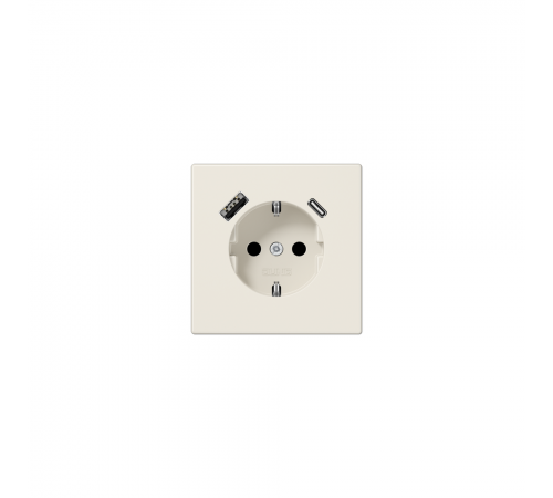 JUNG LSx-механізм Розетка SCHUKO® з USB-інтерфейсом слонова кістка LS1520-15CA