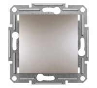 Schneider ASFORA ВИМИКАЧ ДВУХПОЛ САМОЗАЖ бронза EPH0200169