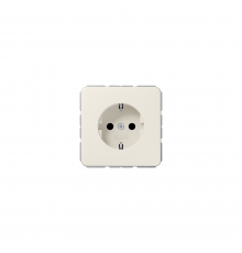 JUNG CD Розетка SCHUKO слонова кістка CD1520BF