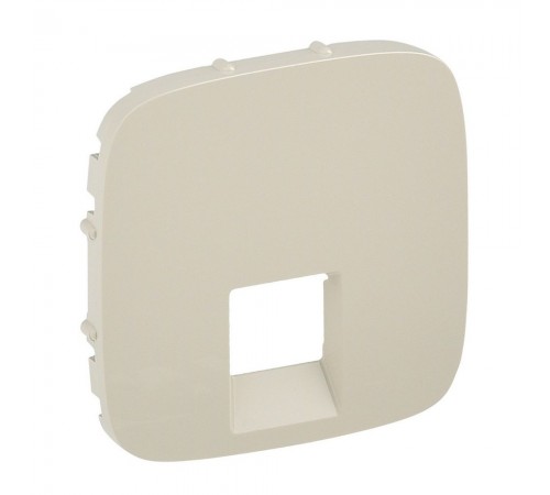 Накладка розетки RJ11/RJ45 Legrand Valena Allure слонова кістка 755416 Накладка розетки RJ11/RJ45 Legrand Valena Allure слонова кістка 755416