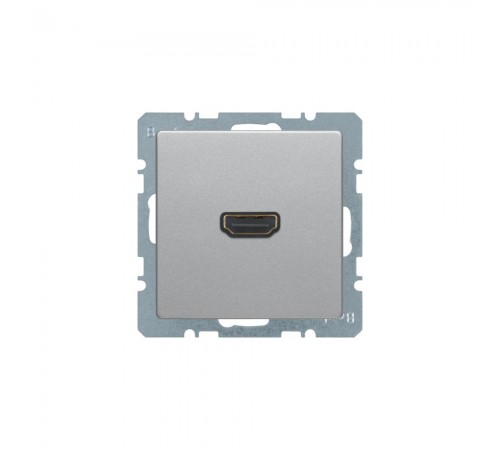 BERKER Q.х механізм HDMI-розетка алюміній 3315426084