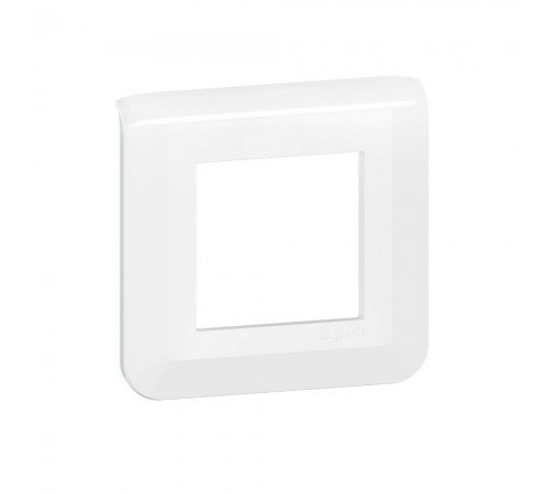Legrand MOSAIC NEW Рамка 2 модуля колір Білий 277802L Legrand MOSAIC NEW Рамка 2 модуля колір Білий 277802L