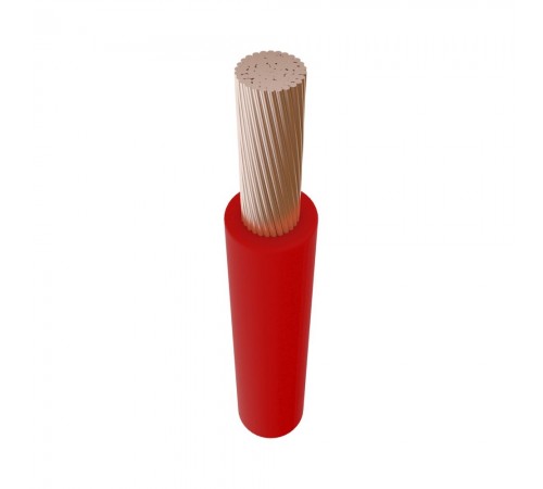 Провід Prysmian (LGY) H07V-K ПВ-3 1х4 червоний (PR) red