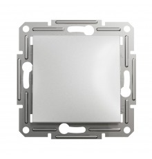 Перемикач Schneider Electric Asfora алюміній одноклавішний внутрішній EPH0400161