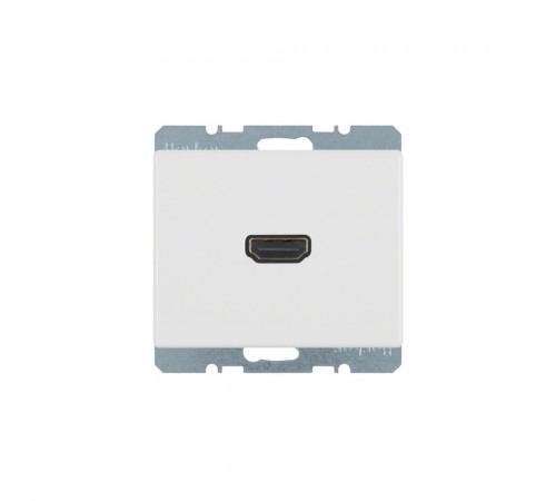 BERKER ARSYS механізм HDMI-розетка пол.білий 3315420069 BERKER ARSYS механізм HDMI-розетка пол.білий 3315420069