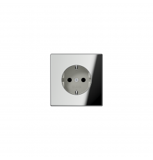 JUNG LSx-механізм SCHUKO-розетка KI Хром GCR1520KI