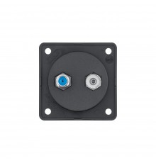 BERKER Integro механізм Розетка Radio/SAT (F-type) чорний 9456005