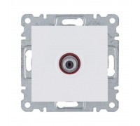 Розетка САТ Hager Lumina біла WL3230