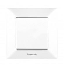 Вимикач Panasonic Arkedia Slim білий одноклавішний WNTC00012WH-UA