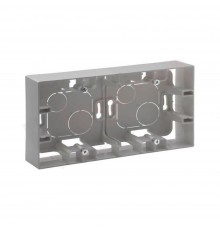 Коробка Legrand Niloe Step сталь зовнішня подвійна 863498