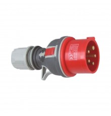 Вилка переносна ELEKTROMET 32А IP44 /400/3P+N+Z WPP-32/5