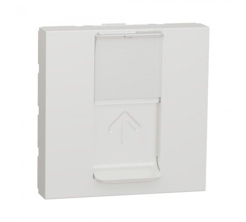Розетка комп'ютерна Schneider Electric Unica New біла RJ45 кат. 5е UTP 2 модулі внутрішня NU341118 Розетка комп'ютерна Schneider Electric Unica New біла RJ45 кат. 5е UTP 2 модулі внутрішня NU341118