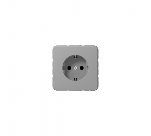 JUNG CD Розетка SCHUKO сірий CD1520GR
