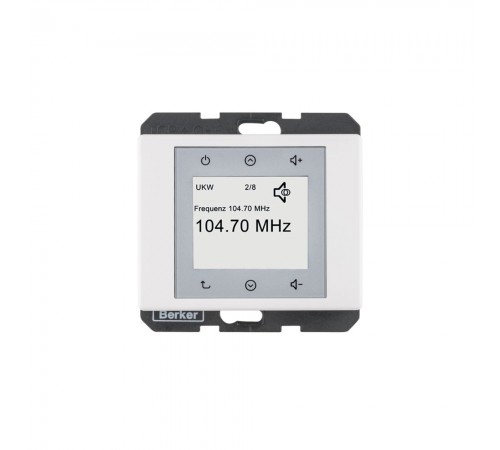 BERKER Arsys механізм Radio Touch без спікера пол.білий 28840069 BERKER Arsys механізм Radio Touch без спікера пол.білий 28840069